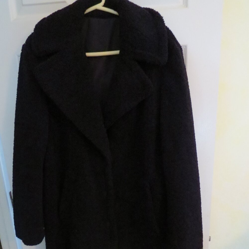 Nine West Woman's Black Coat
